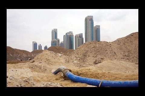 Development has slowed in Dubai since late last year